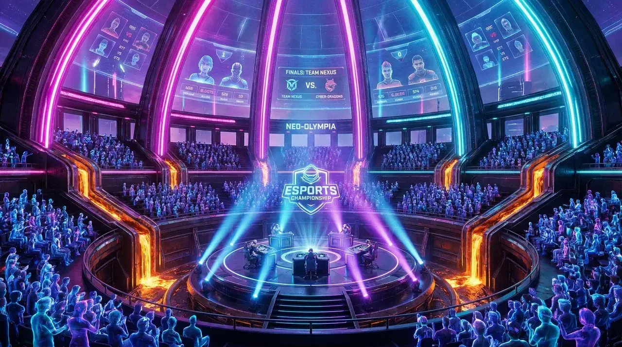 电竞赛场全息地图 - {{棋牌试玩}}